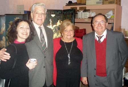 Bridget Ginley, Les Roberts, Kathy and Danny Vegh